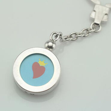 Schlüsselfreund "Frame" aus 935er Silber mit hochwertiger Mechanik